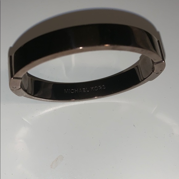 Dark Brown Michael Kors Bracelet Cuff - Picture 1 of 3